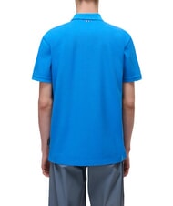 NAPAPIJRI ELBAS JERSEY Polo en coton micrologiste Bleu fran&ccedil;ais - chemise polo - 2