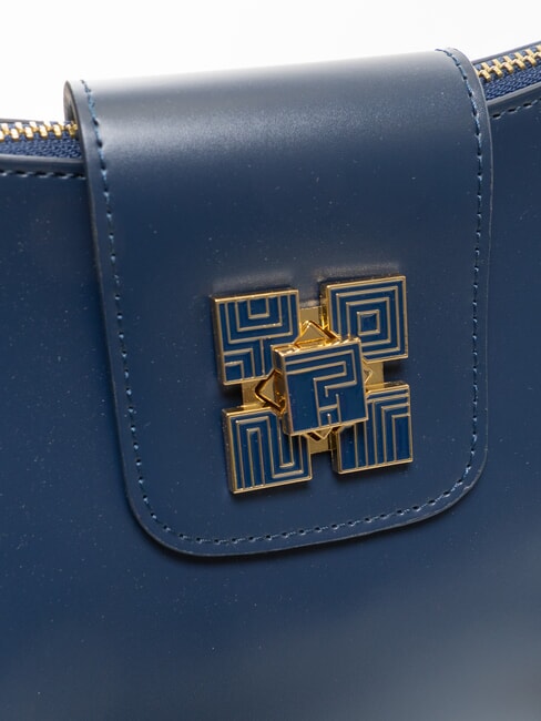 LUCY Sac bandouli&egrave;re moyen marine - Sacs pour Femme