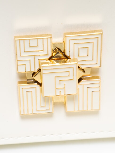 LUCY Sac bandouli&egrave;re &agrave; rabat blanc - Sacs pour Femme