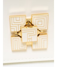 YNOT LUCY Sac bandouli&egrave;re &agrave; rabat blanc - Sacs pour Femme - 3