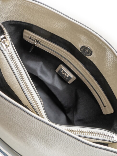 CINDY Sac bandouli&egrave;re Hobo blanc - Sacs pour Femme