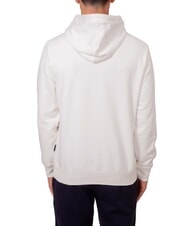 NAPAPIJRI BURGEE Sweatshirt &agrave; capuche h&eacute;ron blanc - Pulls molletonn&eacute;s - 2