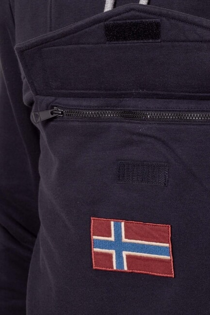 BURGEE Sweatshirt &agrave; capuche noir 041 - Pulls molletonn&eacute;s