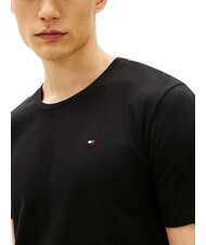 TOMMY HILFIGER TH 3 t-shirts de sous-v&ecirc;tements &agrave; manches courtes noir/noir/noir - T-shirt - 4