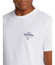 TOMMY HILFIGER TH T-shirt imprim&eacute; blanc - T-shirt - 3