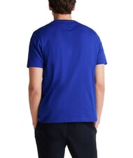 TOMMY HILFIGER TH T-shirt &agrave; manches courtes avec &eacute;cusson bleu en coin - T-shirt - 2