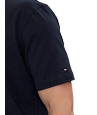 TOMMY HILFIGER TH T-shirt &agrave; manches courtes brod&eacute; ciel du d&eacute;sert - T-shirt - 4