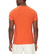 TOMMY HILFIGER TH T-shirt &agrave; manches courtes avec imprim&eacute; logo orange &eacute;clatant - T-shirt - 2