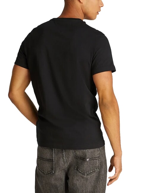 TH JEANS T-shirt &agrave; manches courtes noir - T-shirt