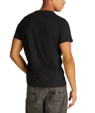TOMMY HILFIGER TH JEANS T-shirt &agrave; manches courtes noir - T-shirt - 2