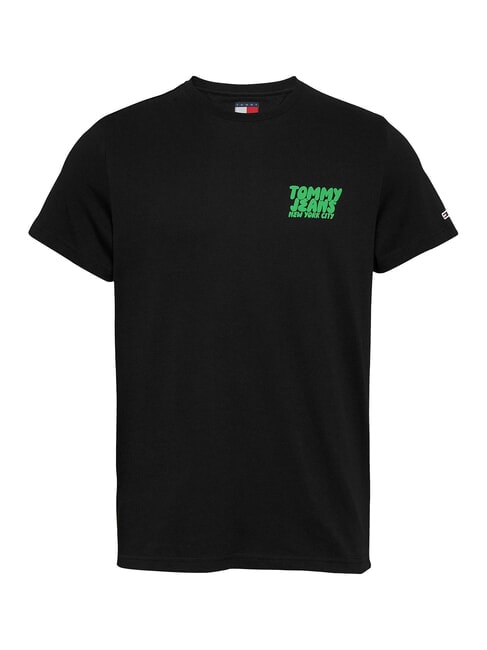 TH JEANS T-shirt &agrave; manches courtes noir - T-shirt