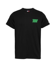 TOMMY HILFIGER TH JEANS T-shirt &agrave; manches courtes noir - T-shirt - 4