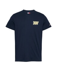 TOMMY HILFIGER TH JEANS T-shirt &agrave; manches courtes marine nuit noire - T-shirt - 4