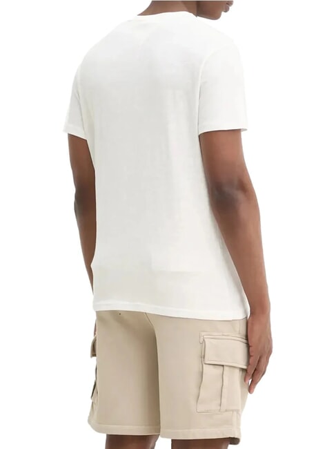 TH JEANS T-shirt &agrave; manches courtes imprim&eacute; graphique &eacute;cru - T-shirt