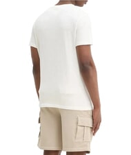 TOMMY HILFIGER TH JEANS T-shirt &agrave; manches courtes imprim&eacute; graphique &eacute;cru - T-shirt - 2