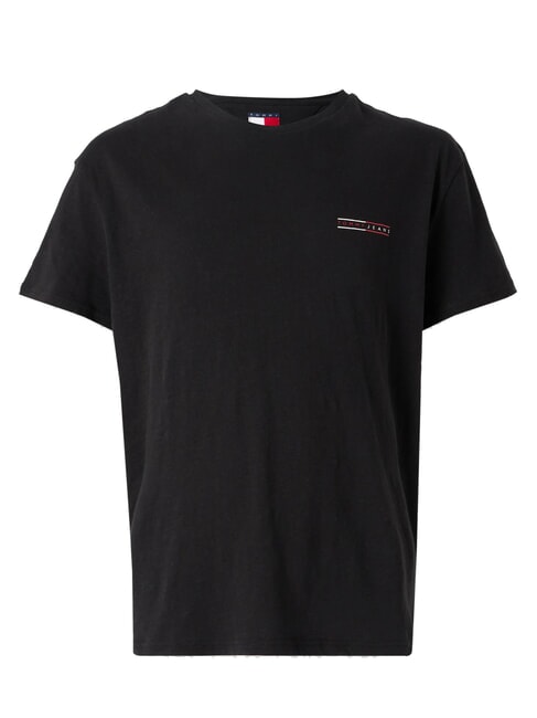 TH JEANS T-shirt &agrave; manches courtes imprim&eacute; graphique noir - T-shirt