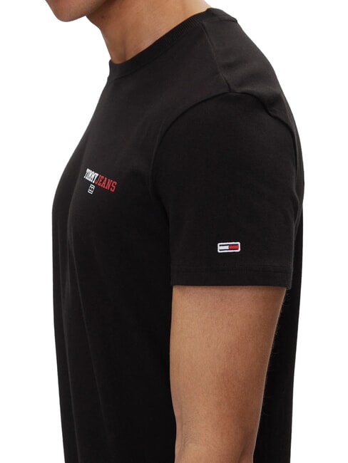 TH JEANS T-shirt &agrave; manches courtes imprim&eacute; noir - T-shirt