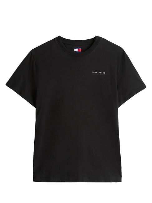 TH JEANS T-shirt &agrave; manches courtes avec imprim&eacute; logo noir - T-shirt