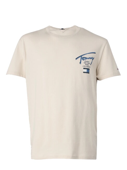 TH JEANS T-shirt imprim&eacute; papier journal - T-shirt