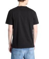 TOMMY HILFIGER TH JEANS T-shirt &agrave; manches courtes coupe classique noir - T-shirt - 2