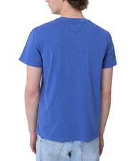 TOMMY HILFIGER TH JEANS T-shirt &agrave; manches courtes avec poche temps bleu - T-shirt - 2
