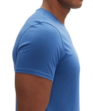 TOMMY HILFIGER TH JEANS T-shirt en coton coupe ajust&eacute;e temps bleu - T-shirt - 4