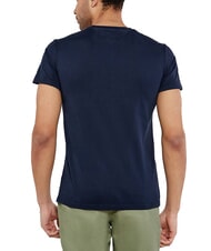TOMMY HILFIGER TH JEANS T-shirt &agrave; manches courtes avec poche marine nuit noire - T-shirt - 2