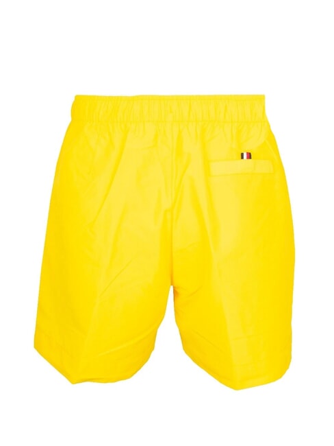 TH Boxers avec logo imprim&eacute; jaune vif - Maillots de bain