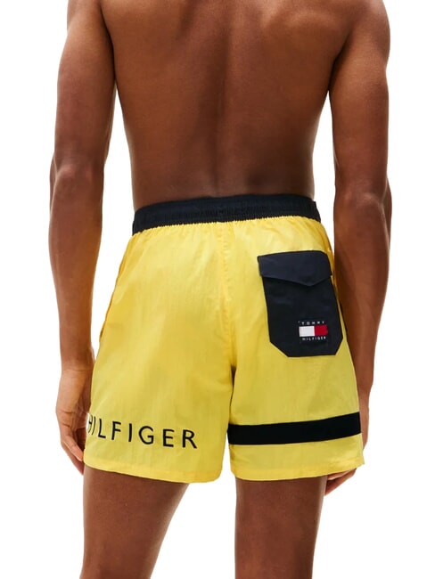 TH Costume avec imprim&eacute; logo souci jaune - Maillots de bain