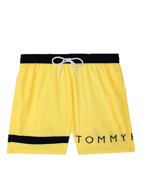 TH Costume avec imprim&eacute; logo souci jaune - Maillots de bain