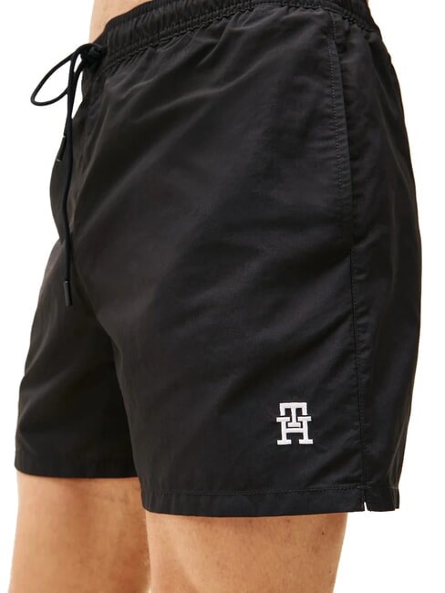 TH costume de boxeur avec logo monogramme noir - Maillots de bain