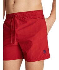 TOMMY HILFIGER TH costume de boxeur avec logo monogramme rouge moyen - Maillots de bain - 3