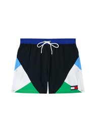TOMMY HILFIGER TH costume de boxeur &agrave; blocs de couleur ciel du d&eacute;sert - Maillots de bain - 4