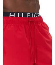 TOMMY HILFIGER TH Maillot de bain &eacute;lastiqu&eacute; &agrave; logo rouge moyen - Maillots de bain - 3