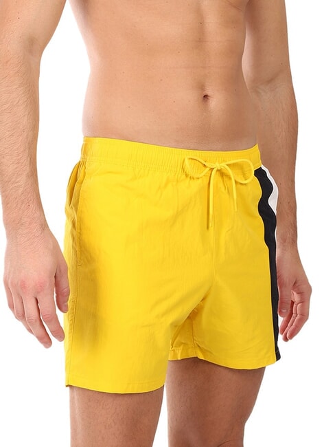 TH boxeur de natation &agrave; drapeau lat&eacute;ral souci jaune - Maillots de bain