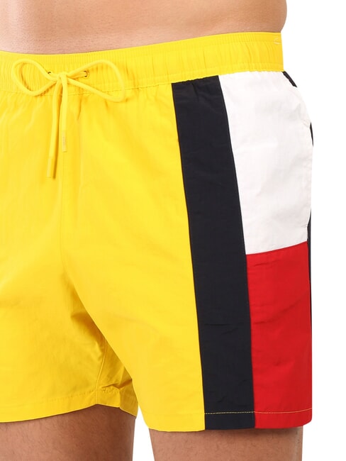 TH boxeur de natation &agrave; drapeau lat&eacute;ral souci jaune - Maillots de bain