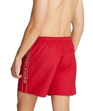 TOMMY HILFIGER TH Boxer de bain avec logo lat&eacute;ral rouge moyen - Maillots de bain - 2