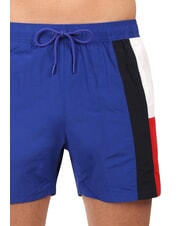 TOMMY HILFIGER TH boxeur de natation &agrave; drapeau lat&eacute;ral bleu en coin - Maillots de bain - 3