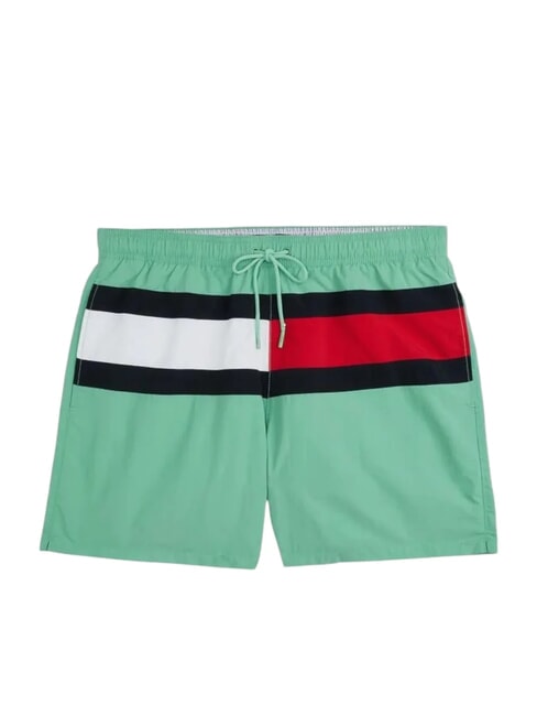 TH Short de bain &agrave; logo drapeau Fort Green - Maillots de bain