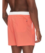 TOMMY HILFIGER TH Short de bain bicolore coquelicot rose - Maillots de bain - 2
