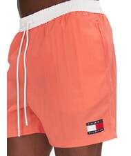 TOMMY HILFIGER TH Short de bain bicolore coquelicot rose - Maillots de bain - 3
