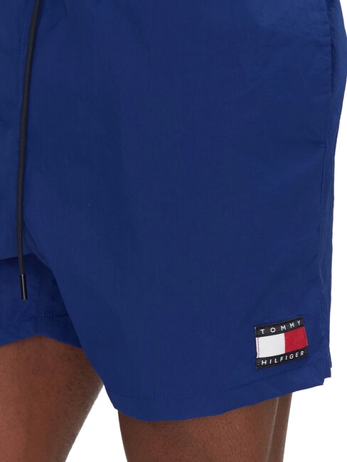 TH Short de bain bicolore bleu en coin - Maillots de bain