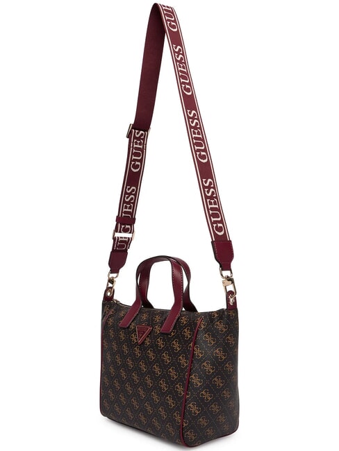 FOLLIE Sac &agrave; main avec bandouli&egrave;re marron - Sacs pour Femme