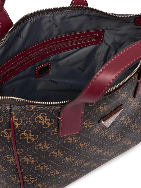 FOLLIE Sac &agrave; main avec bandouli&egrave;re marron - Sacs pour Femme