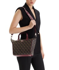 GUESS FOLLIE Sac &agrave; main avec bandouli&egrave;re marron - Sacs pour Femme - 5