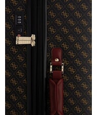 GUESS LATONA 28 Grand chariot marron - Valises Rigides - 4