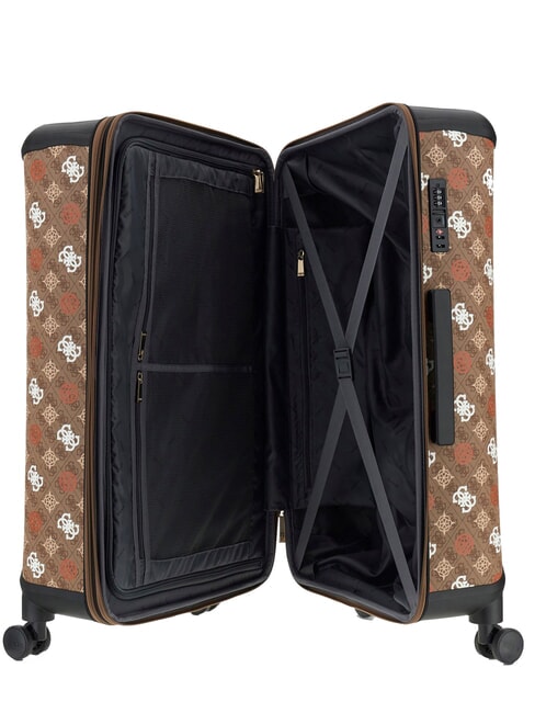 ELIETTE  Chariot moyen logo lait/gingembre - Valises Semi-rigides