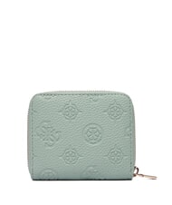 GUESS CRESIDIA 2 Petit portefeuille logo de la sauge claire - Portefeuilles Femme - 3