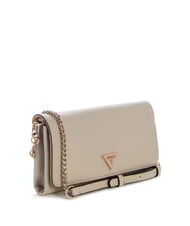 GUESS NOELLE 2 Mini pochette avec bandouli&egrave;re taupe - Sacs pour Femme - 2