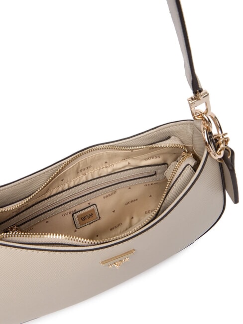 NOELLE 2 Sac &agrave; bandouli&egrave;re taupe - Sacs pour Femme